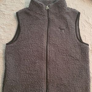 Victoria's Secret PINK sherpa vest
